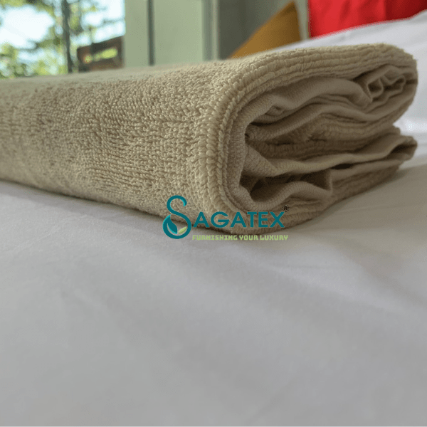 Khăn Tắm 70x140cm Màu Kem SAGATEX
